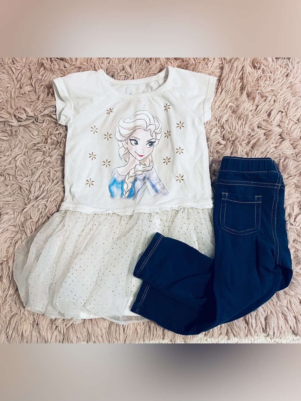 Disney Frozen Elsa 2T Outfit – 2-Piece Set